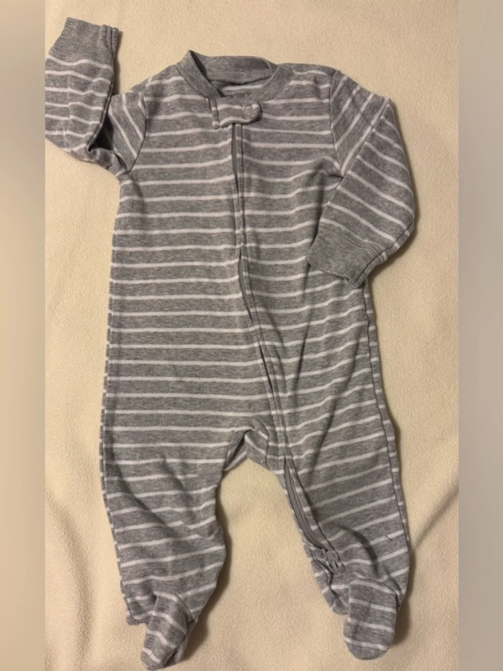 16 pcs Baby Boy Clothes Fox Raccoon Puppy Stripes Plaid 6m Grey White Blue Red